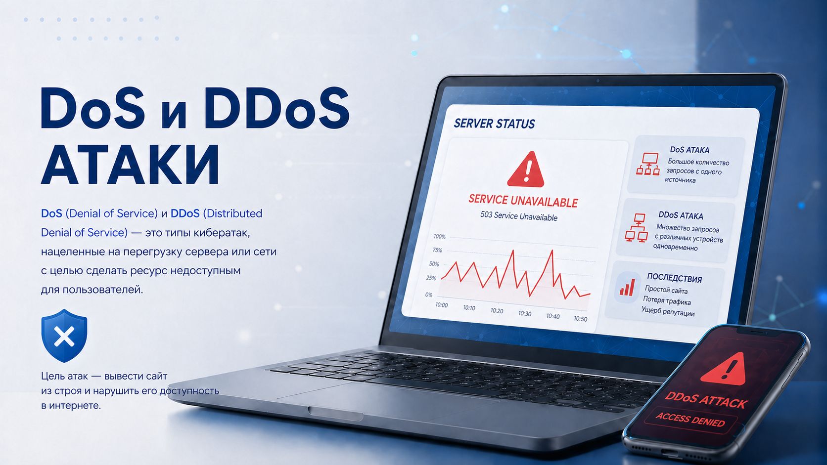 DoS и DDoS атаки