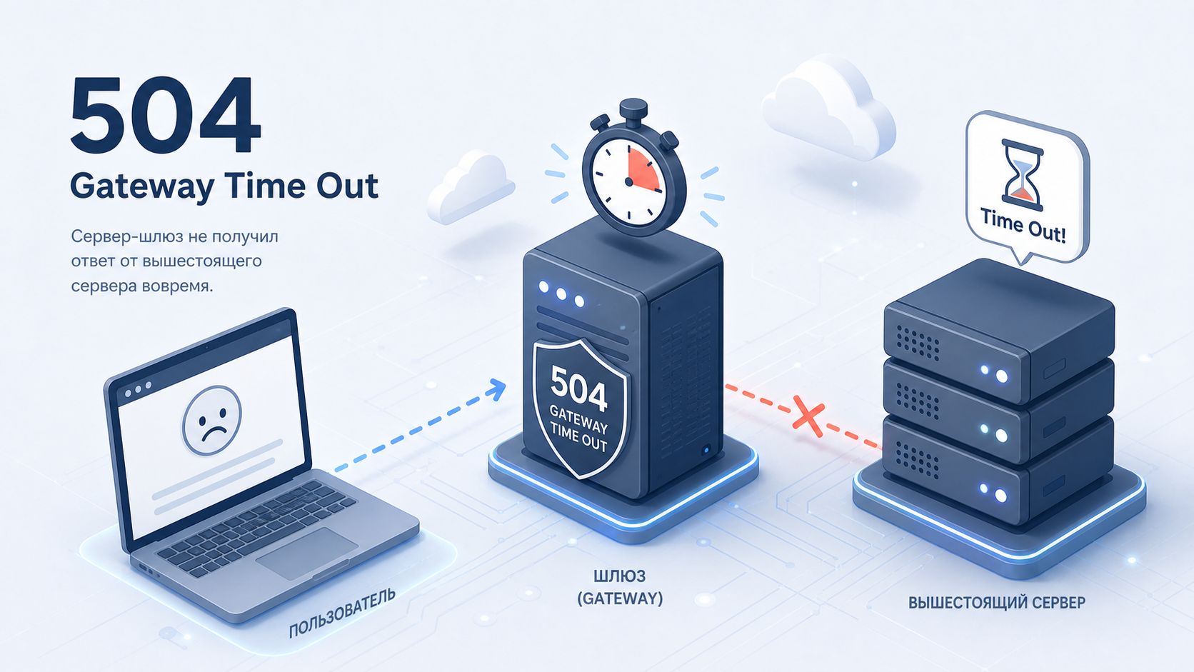 Ошибка 504 (Gateway Time Out)